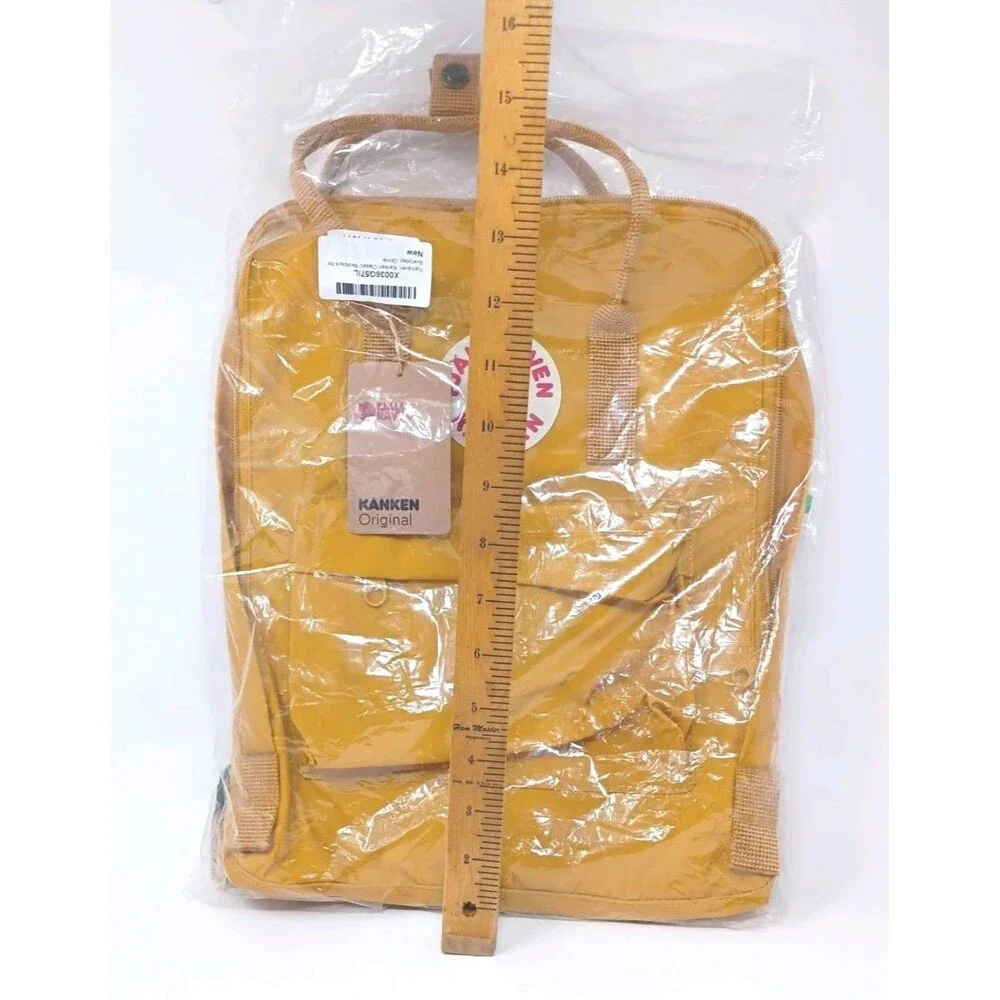 Fjallraven Kanken Everyday Outdoor Durable Comfy Backpack Ochre Yellow 23510 NWT
